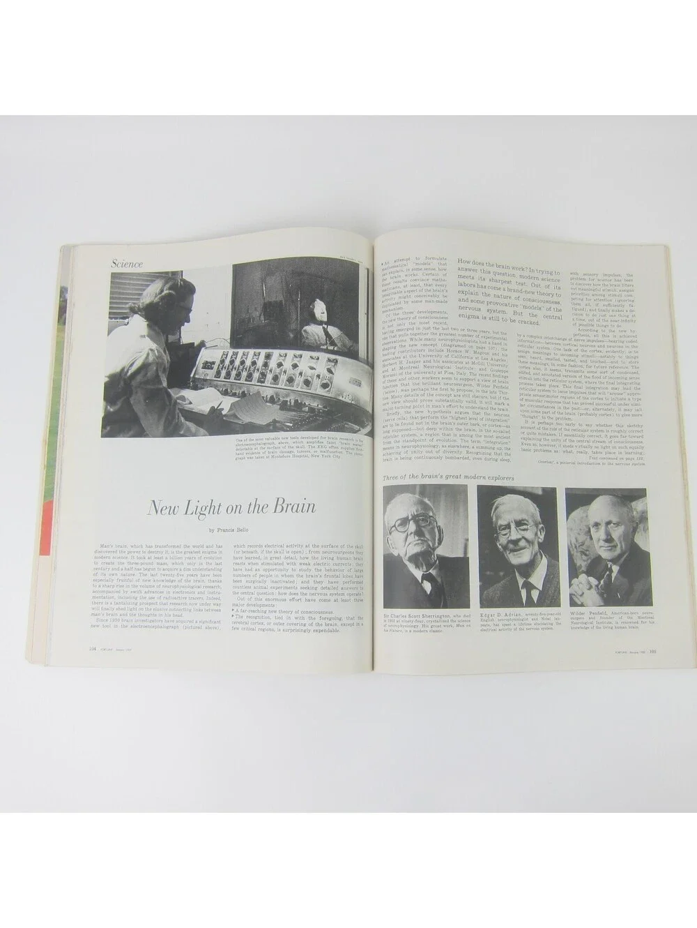 Vintage FORTUNE Magazine January 1955 American Breakthrough, Anaconda Copper